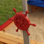 Corabia Piratilor  Sandboat cu lada de nisip - Loc de joaca copii pentru gradina Kidkraft